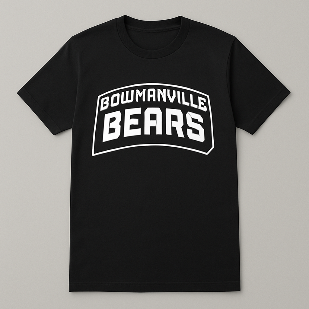 Black T-Shirt - Block Letter Logo