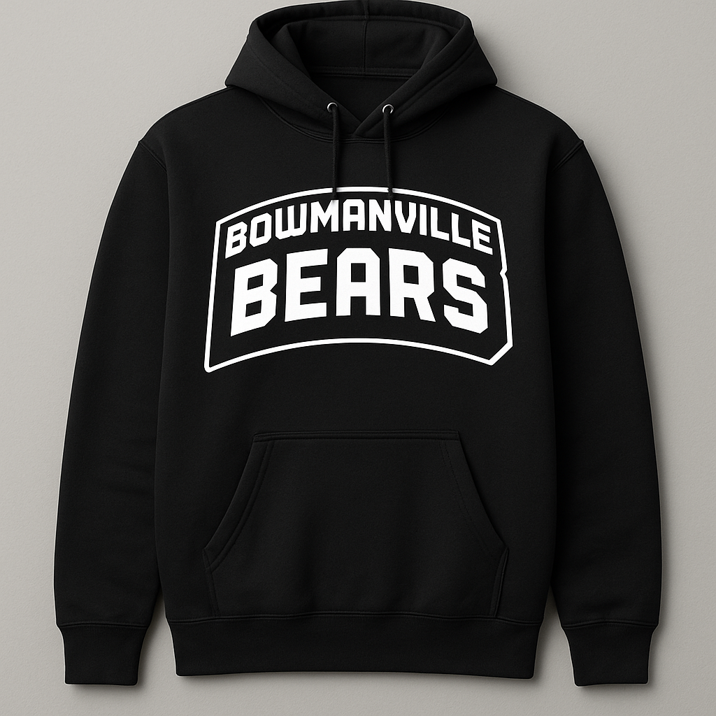Black Hoodie - Block Letter Logo