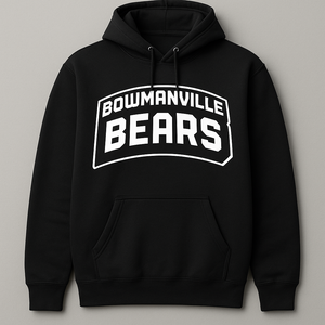Black Hoodie - Block Letter Logo